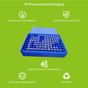 GMP-compliant PP pharmaceutical containers with moisture-proof twin-wall construction