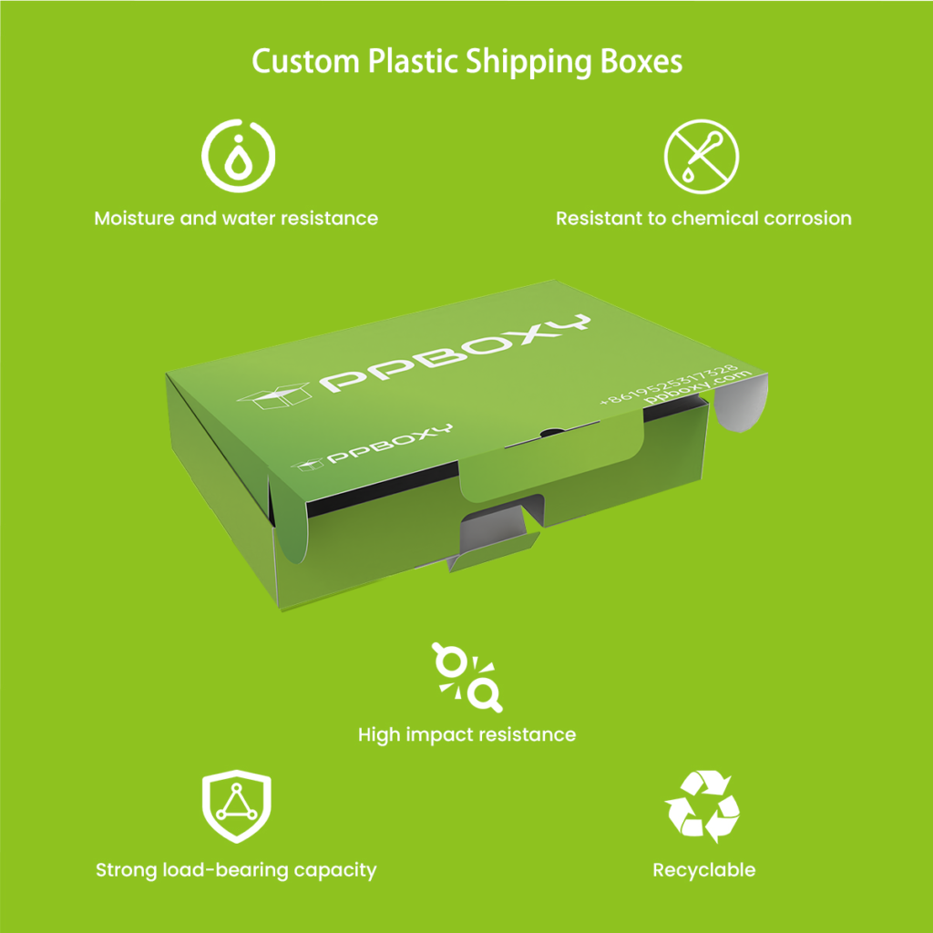 Custom Plastic Shipping Boxes