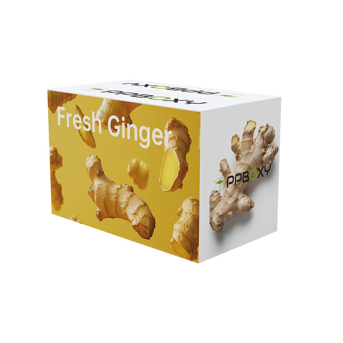 Ginger Storage Box PP Corrugated Ginger Box | Rhizome Storage & Transport | PPBOXY