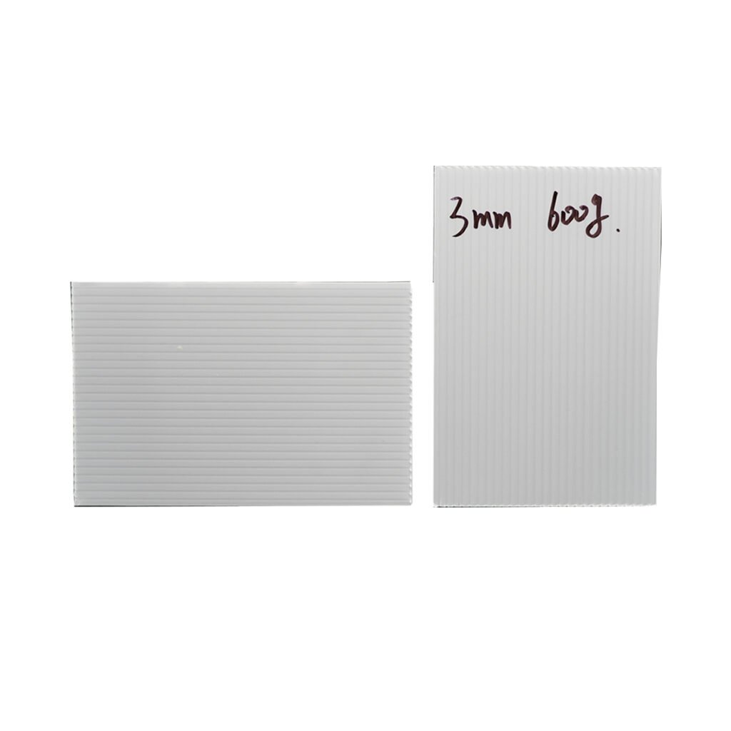 3mm PP corrugated sheet lightweight foldable polypropylene board