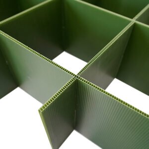 2.Polypropylene Corrugated Board Dividers